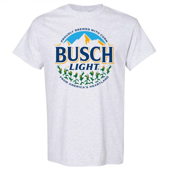 Busch Light Corn Logo T-Shirt-Large