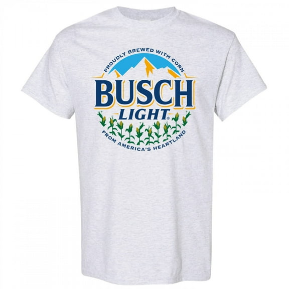 Busch Light Corn Logo T-Shirt-XLarge