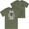 thumbnail image 1 of Busch Light Deer Hunting Forest Green T-Shirt-Medium, 1 of 3