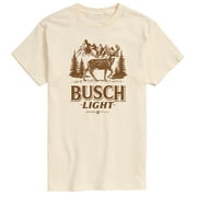 Busch Light - Deer - Mens Short Sleeve Graphic T-Shirt