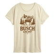 thumbnail image 1 of Busch Light - Deer - Women's Short Sleeve Graphic T-Shirt, 1 of 4