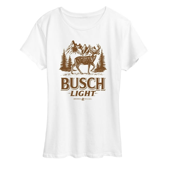 Busch Light - Deer - Women's Short Sleeve Graphic T-Shirt