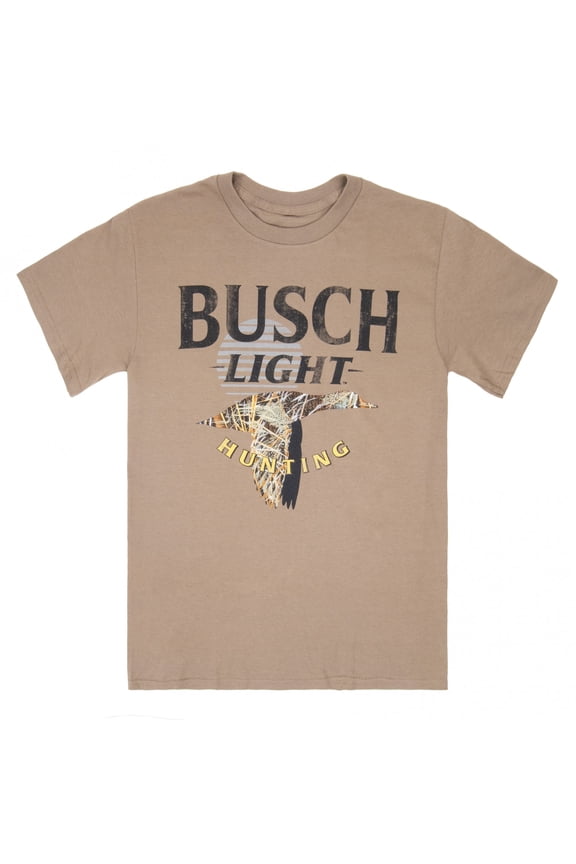 Light Hunting Duck Camo Brown Colorway T-Shirt-Small