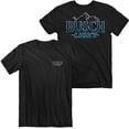 thumbnail image 1 of Busch Light Neon Sign Logo Front and Back Print T-Shirt-XLarge, 1 of 3