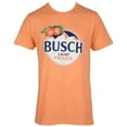 thumbnail image 1 of Busch Light Peach Logo Orange Colorway T-Shirt-Small, 1 of 3