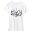 thumbnail image 1 of Busch Light - Racing - Women's Short Sleeve Graphic T-Shirt, 1 of 4