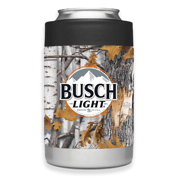 Busch Light Stainless Steel Holder Camo