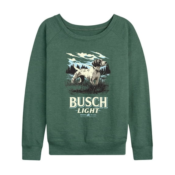 Busch Light - Sunset Point - Women's French Terry Long Sleeve Pullover