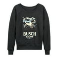 thumbnail image 1 of Busch Light - Sunset Point - Women's French Terry Long Sleeve Pullover, 1 of 4