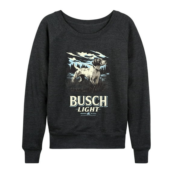 Busch Light - Sunset Point - Women's French Terry Long Sleeve Pullover
