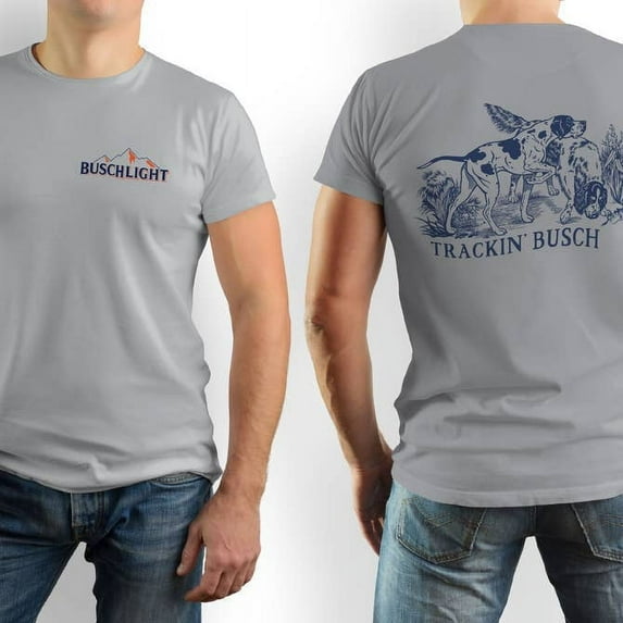 Busch Light TShirt - Busch Light Dog Shirt, Fun Beer Tee Shirt, Cool Graphic Tee Shirts