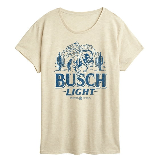 Busch Light - Western - Women's Short Sleeve Graphic T-Shirt