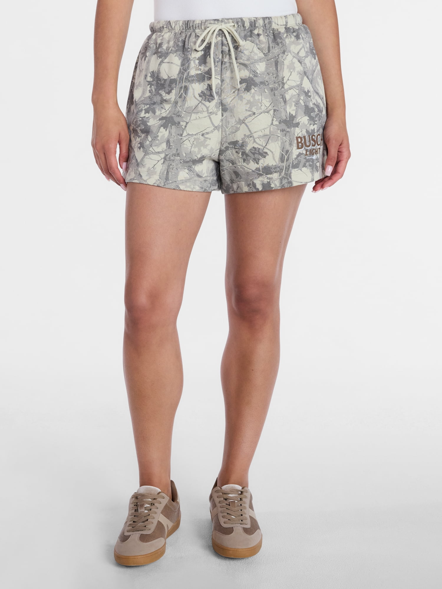 Busch Light Women's Printed Fleece Shorts, Sizes XXS-XXL