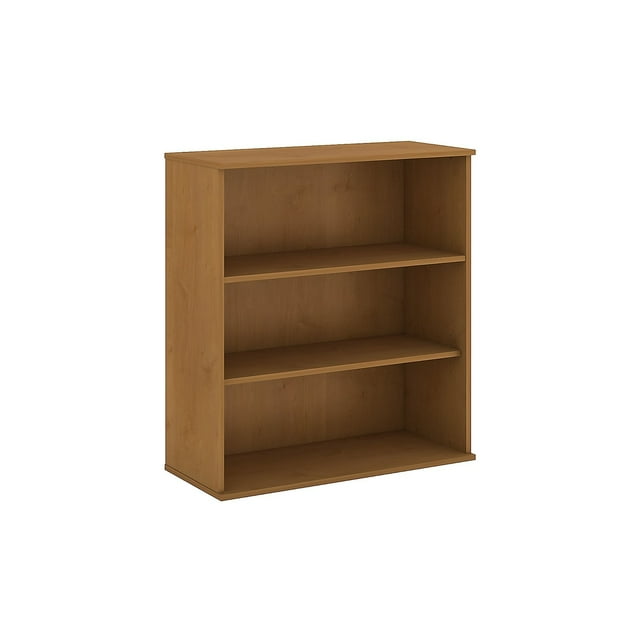 Bush Bookcases Natural Cherry 48H 3 Shelf Bookcase BK4836NC