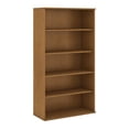 thumbnail image 1 of Bush Bookcases Natural Cherry 72H 5 Shelf Bookcase BK7236NC, 1 of 3