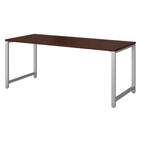 Bush Business 400 Series 72" x 30" Writing Desk in Harvest Cherry