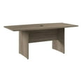 thumbnail image 1 of Bush Business 72W Boat Shaped Conference Table in Hickory - Engineered Wood, 1 of 9