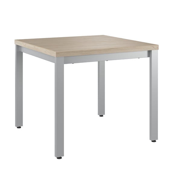 Bush Business Arrive Waiting Room End Table in Natural Elm - Engineered Wood