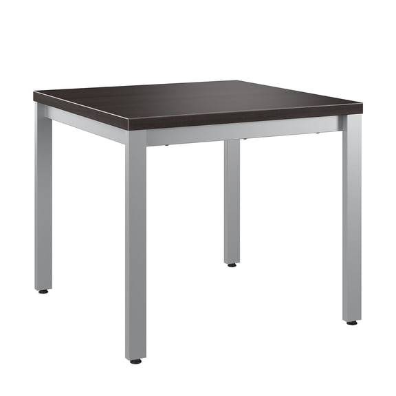 Bush Business Arrive Waiting Room End Table in Storm Gray - Engineered Wood