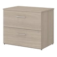 thumbnail image 1 of Bush Business Furniture 2-Drawer Lat File Cabinet Locking Letter/Legal Sand Oak 35.67" OFF136SOSU, 1 of 9
