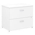 thumbnail image 1 of Bush Business Furniture 2 Drawer Lateral File Cabinet in White, 1 of 6