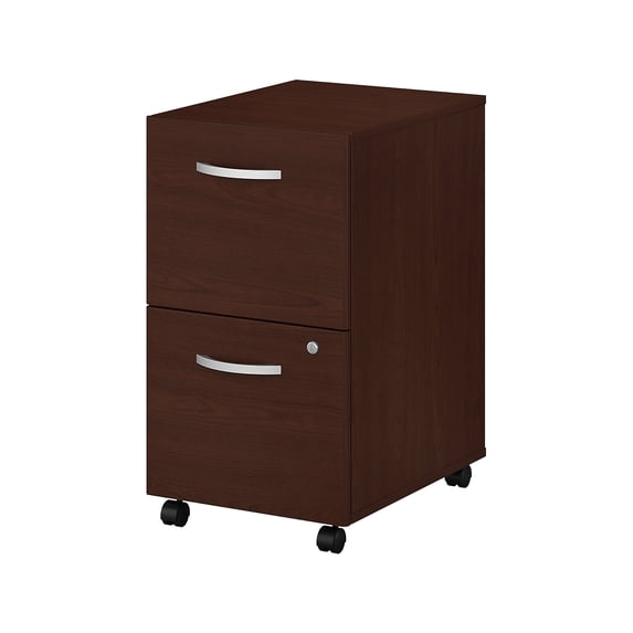 Bush Business Furniture 2-Drawer Vertical File Cabinet Locking Letter/Legal Cherry 20.16D SCF116CSSU