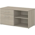 thumbnail image 1 of Bush Business Furniture 23.2" Storage Cabinet with 2 Shelves Sand Oak OFS145SO, 1 of 8