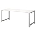 thumbnail image 1 of Bush Business Furniture  400 Series 72-inch Table Desk White Pewter Finish, 1 of 6