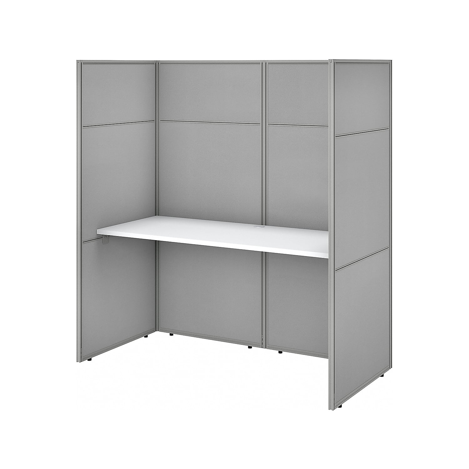 Bush Business Furniture 60 in. Easy Office Collection Desk with 66 in