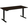 thumbnail image 1 of Bush Business Furniture 60W x 30D Height Adjustable Standing Desk Mocha Cherry, 1 of 4
