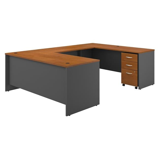 Bush Business Furniture Series C 72W U Shaped Desk with Drawers by ...