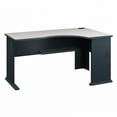thumbnail image 1 of Bush Business Furniture Cubix Right Corner Desk Slate/White Spectrum WC84863, 1 of 7