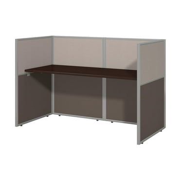 Bush Business Furniture Easy Office Wood Computer Desk in Mocha Cherry