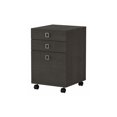 thumbnail image 1 of Echo 3 Drawer Mobile File Cabinet in Charcoal Maple - Engineered Wood, 1 of 9