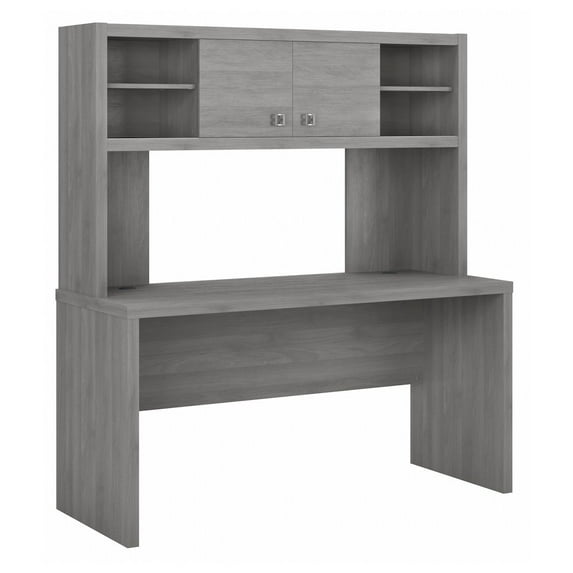 BBF Echo 60W Credenza Desk with Hutch
