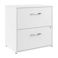thumbnail image 1 of Bush Business Furniture Hustle 2 Drawer Lateral File Cabinet with Lock in White, 1 of 9
