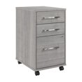 thumbnail image 1 of BBF Hustle 3 Drawer Rolling File Cabinet with Lock in Platinum Gray, 1 of 10