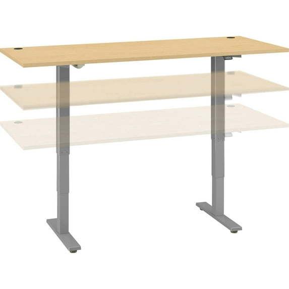 Bush Business Furniture Move 40 Series 72w X 30d Electric Height Adjustable Standing Desk