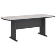 thumbnail image 1 of Bush Business Furniture Series A-C 79W x 34D Racetrack Oval Conference Table in Slate, 1 of 6