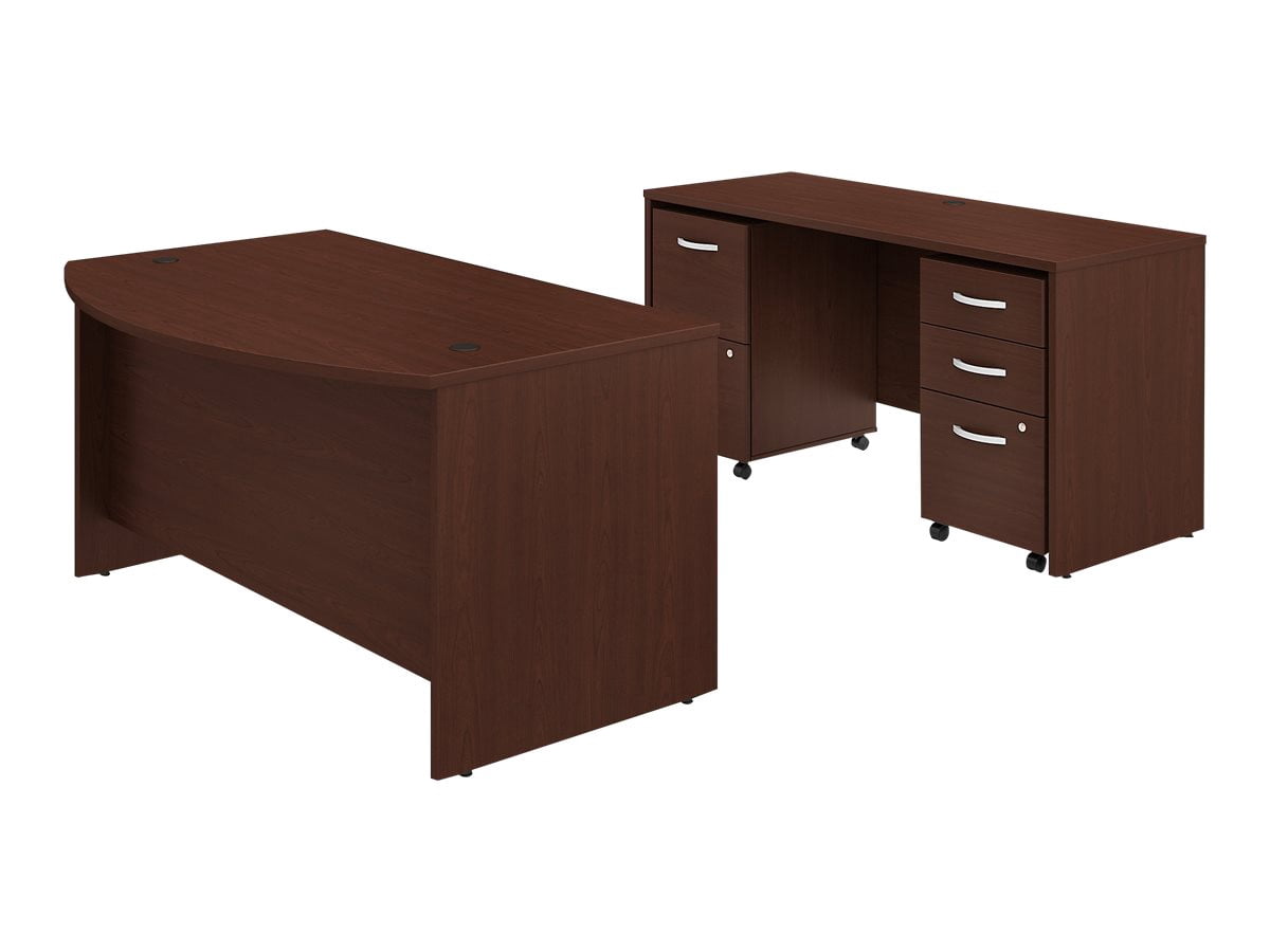 BBF Studio C - Table set with 3-drawer mobile file cabinet, 2-drawer ...