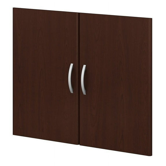 Bush Business Furniture Studio C Bookcase Door Kit in Harvest Cherry