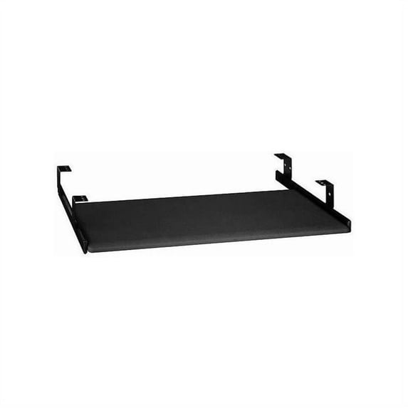 Bush Business Furniture Universal Keyboard Shelf with Galaxy Finish