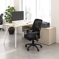 thumbnail image 1 of Bush Business Furniture Vista 60W L Shaped Desk with Splayed Metal Legs and Low Storage Cabinet, 1 of 8
