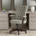 thumbnail image 1 of Bush Fairview High Back Fabric Office Chair with Arms in Light Gray, 1 of 3