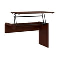 thumbnail image 1 of Bush Furniture Cabot 42W 3 Position Sit to Stand Desk Return in Harvest Cherry, 1 of 7