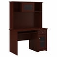 thumbnail image 1 of Bush Furniture Cabot 48" Computer Desk and Hutch, Harvest Cherry, 1 of 10