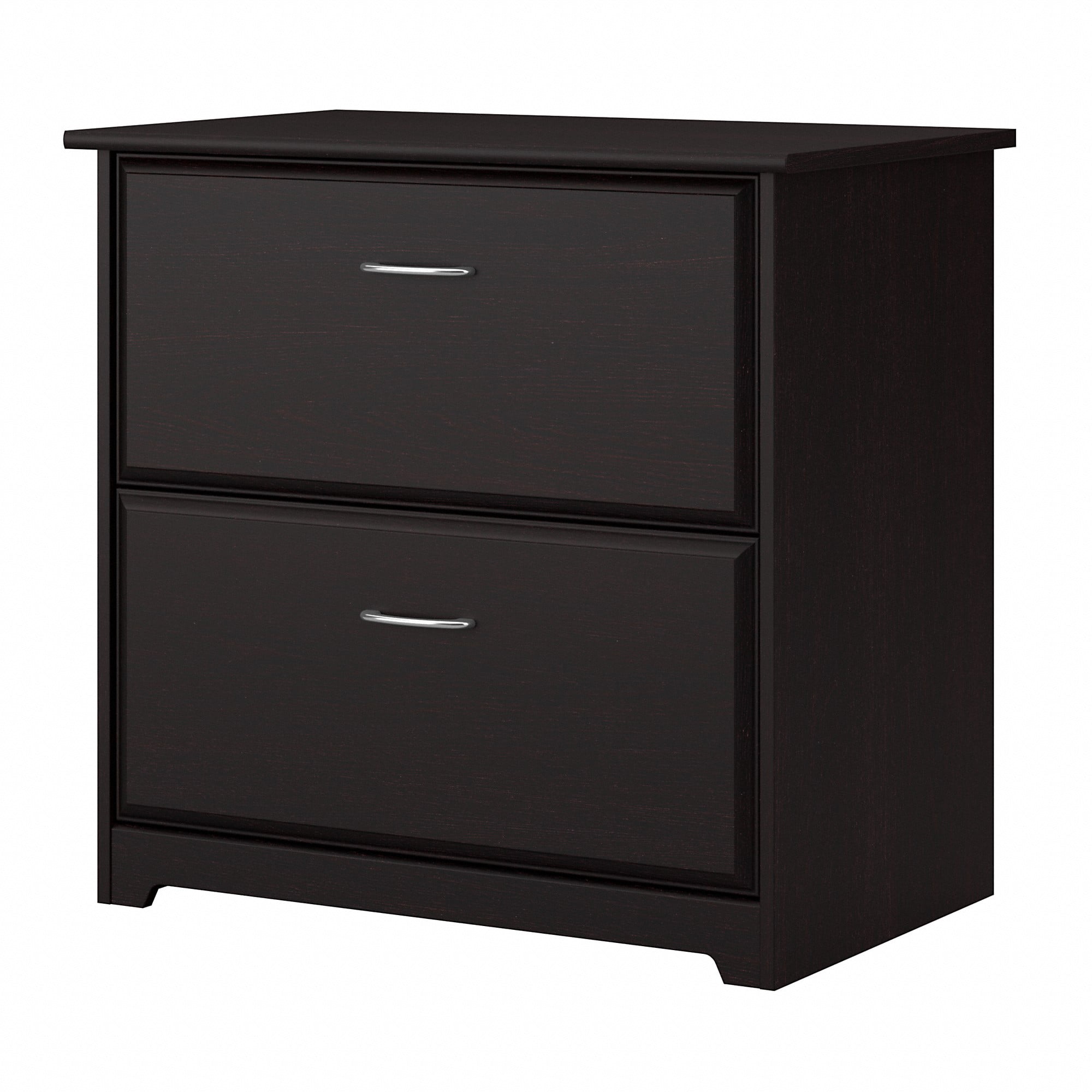 Cabot 2 Drawer Lateral File Cabinet in Chocolate Espresso Oak - Engineered Wood