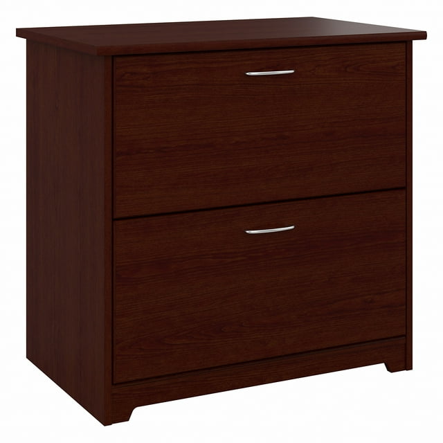 Bush Furniture Cabot Lateral File Cabinet, 2 Drawer, Harvest Cherry