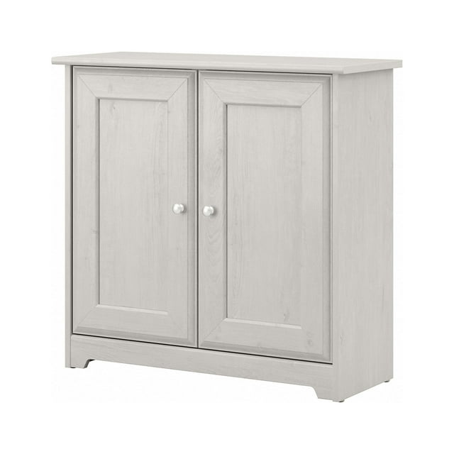Bush Furniture Cabot Storage with Doors, Driftwood Gray