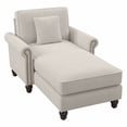 thumbnail image 1 of Bush Furniture Coventry Chaise Lounge with Arms by  Light Beige Microsuede Natural Finish, 1 of 8